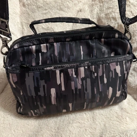 Lug Black and Gray Crossbody Bag - Picture 2 of 8